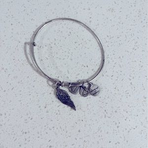 Alex and Ani “ wings” charm bracelet